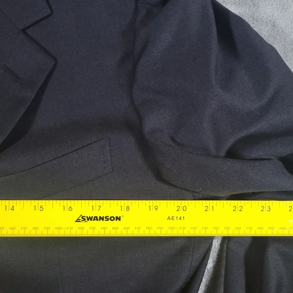 Marco Azzali Grupo Forall Blazer Mens 52 Wool Italy Sport Coat for Barcelino